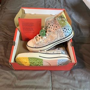 STOCKX VERIFIED NWT PAISLEY CONVERSES